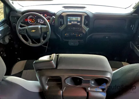 2019 Chevrolet Silverado C1500 Custom from USA, damaged, VIN 1GCPWBEH8KZ239706